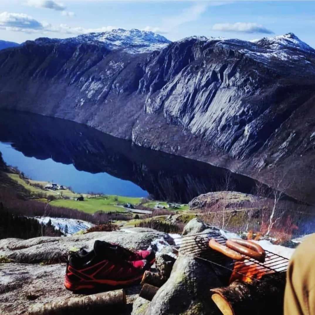 Forsand Hytte Ved Preikestolen מראה חיצוני תמונה